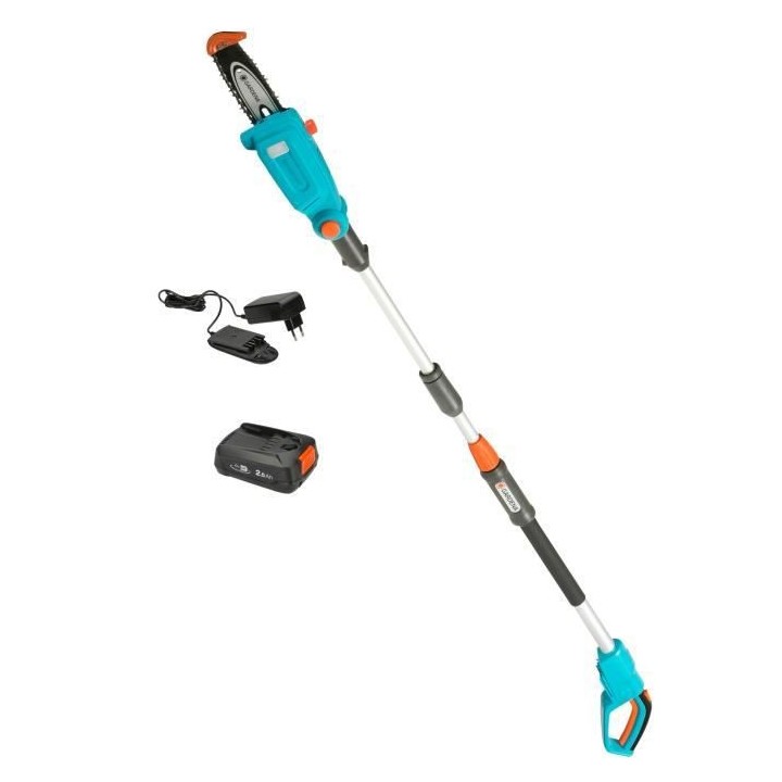Elagueuse sur perche a batterie GARDENA - TCS 20/18V P4A - 18V - 42 cm
