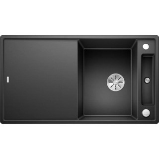 BLANCO Axia III 5S - évier - SILGRANIT - 1 cuve 1/2 - réversible - v