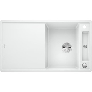 BLANCO Axia III 5S - SILGRANIT - 1 cuve 1/2 - réversible - vidage aut