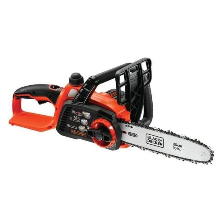 Tronçonneuse a batterie BLACK+DECKER - GKC1825LB-XJ - 18V - 25 cm (Li