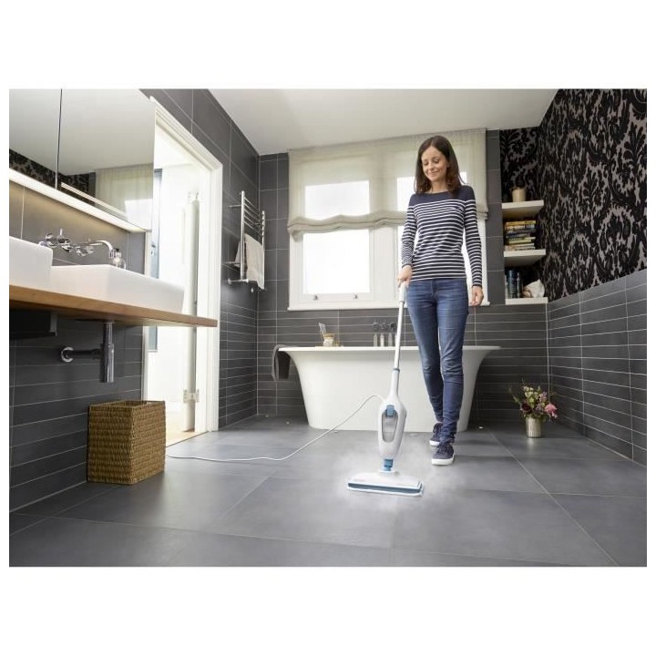 BLACK+DECKER - FSMH13E5-QS - Balai vapeur avec nettoyeur a main 5 en 1