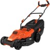 Tondeuse électrique 1600W 38cm de coupe BLACK+DECKER BEMW471BH - 4 réglages de hauteur de coupe