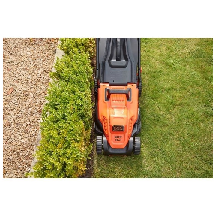 Tondeuse électrique 1600W 38cm de coupe BLACK+DECKER BEMW471BH - 4 r