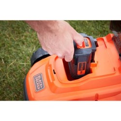 Tondeuse sur batterie 33cm de coupe BLACK+DECKER BCMW3336L1-QW - Livré avec 1 batterie 36V 2,5Ah et chargeur