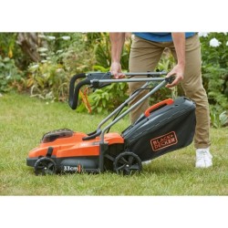 Tondeuse sur batterie 33cm de coupe BLACK+DECKER BCMW3336L1-QW - Livré avec 1 batterie 36V 2,5Ah et chargeur