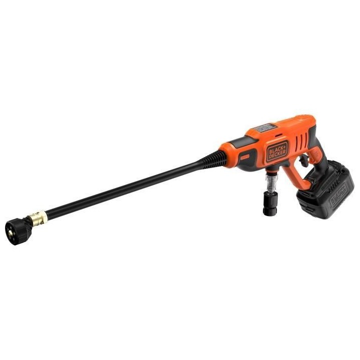 BLACK+DECKER BCPC18D1-QW Nettoyeur a pression 24 bars sans fil LITHIUM