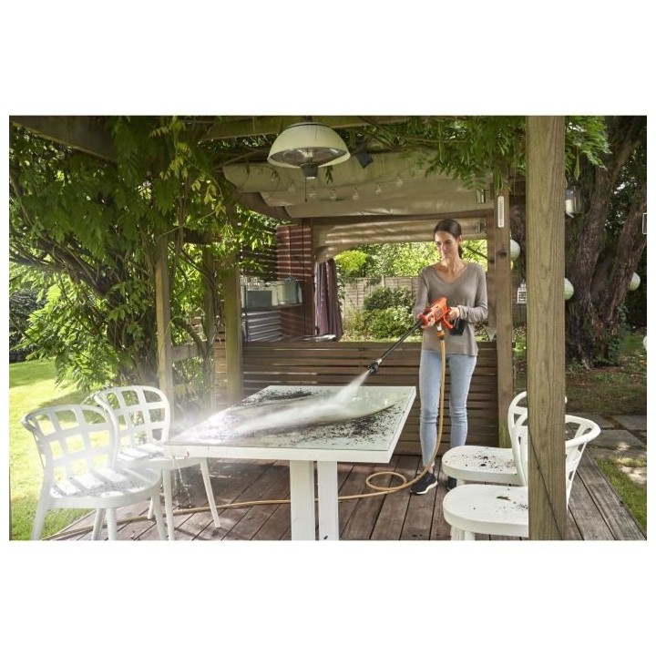 BLACK+DECKER BCPC18D1-QW Nettoyeur a pression 24 bars sans fil LITHIUM