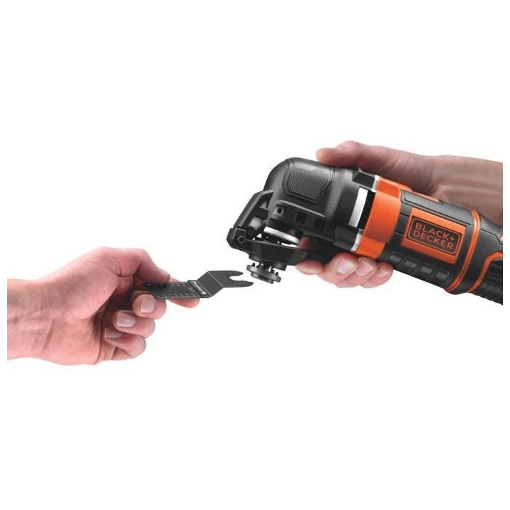 Outil Oscillatoire 280W BLACK+DECKER (Livré avec 9 accessoires) - MT2
