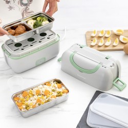 Lunch Box Électrique à Vapeur 3 en 1 avec Recettes Beneam InnovaGoods