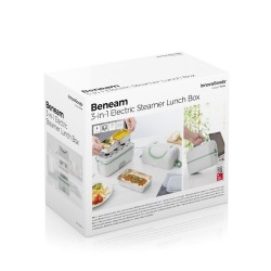 Lunch Box Électrique à Vapeur 3 en 1 avec Recettes Beneam InnovaGoods