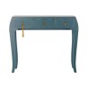 Console DKD Home Decor Sapin Bleu Bois MDF 96 x 26 x 80 cm