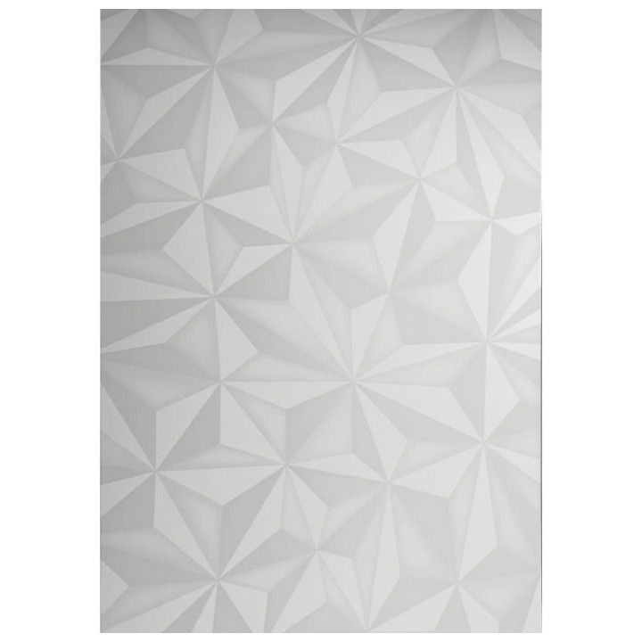 Buffet - Blanc laqué brillant - 3 Portes - PARIGI - L 181 x P 42 x H