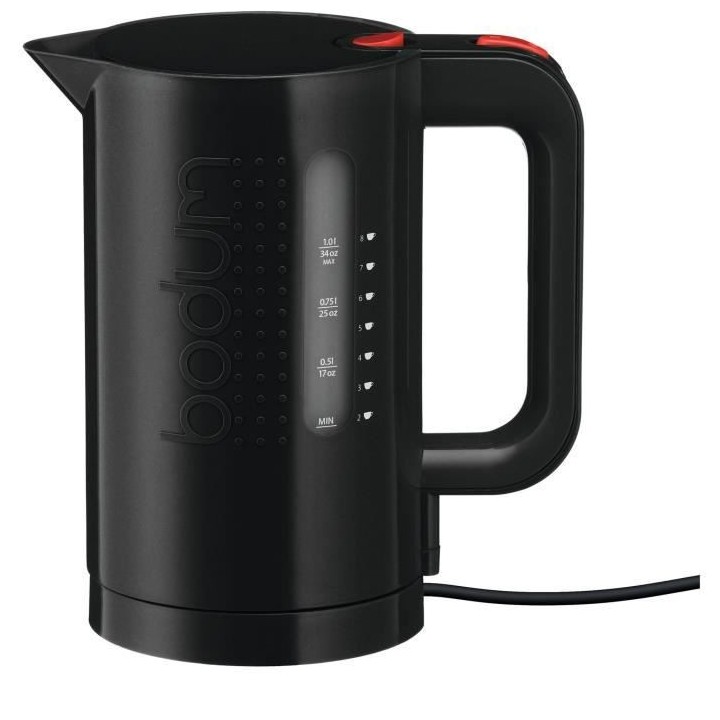BODUM - BISTRO Bouilloire électrique, 1.300 W, 1.0 l