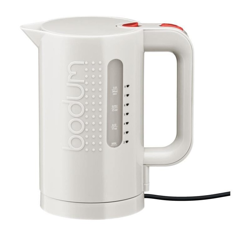 BODUM - BISTRO Bouilloire électrique, 1.300 W, 1.0 l