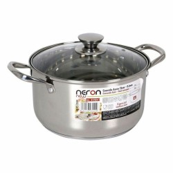 Casserole avec Couvercle Quttin New Neron Acier Induction