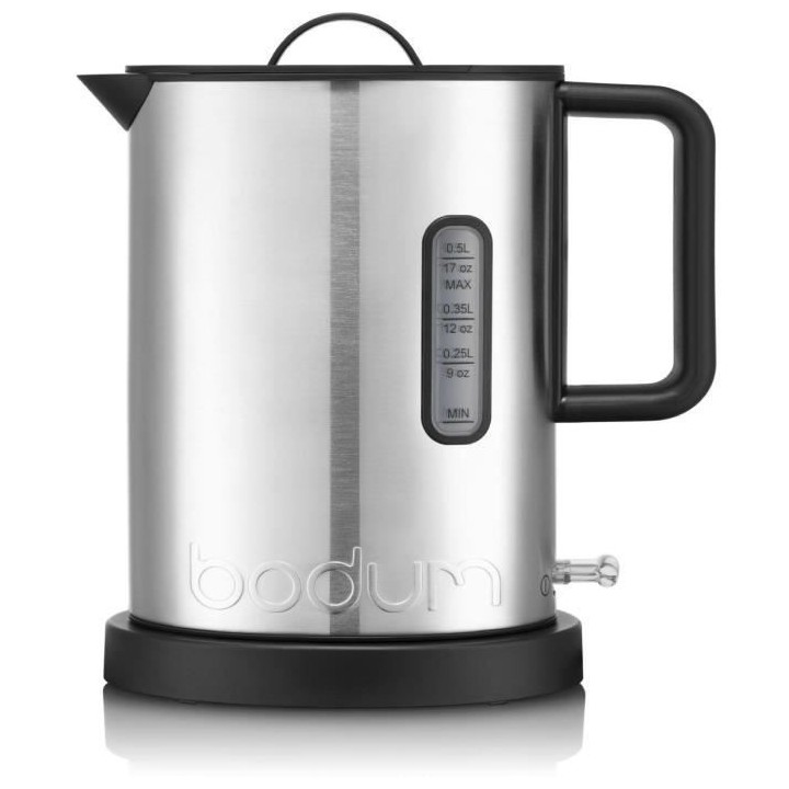BODUM - IBIS Bouilloire électrique inox, 760 W, 0.5 l, inox