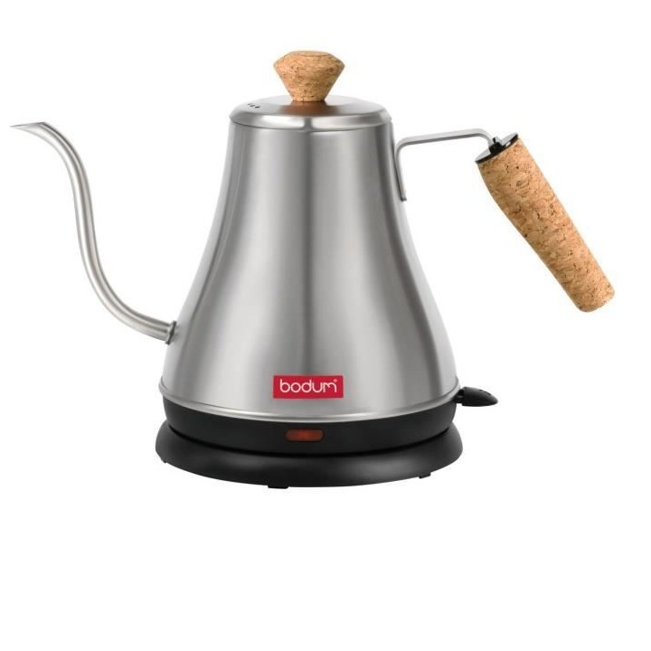 BODUM - MELIOR Bouilloire électrique a long bec, 0.8 L, 1.000 W