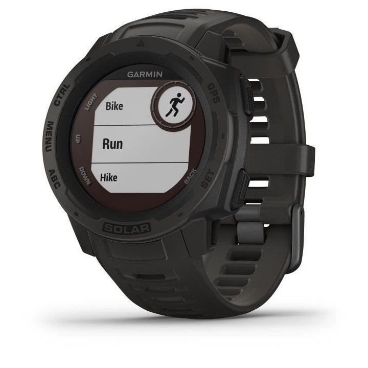GARMIN Instinct Solar Montre connectée, Graphite