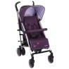 RENOLUX Poussette canne Iris - Des 6 mois - Jusqu'a 15kg - Dossier inclinable - Déhoussable - Violet