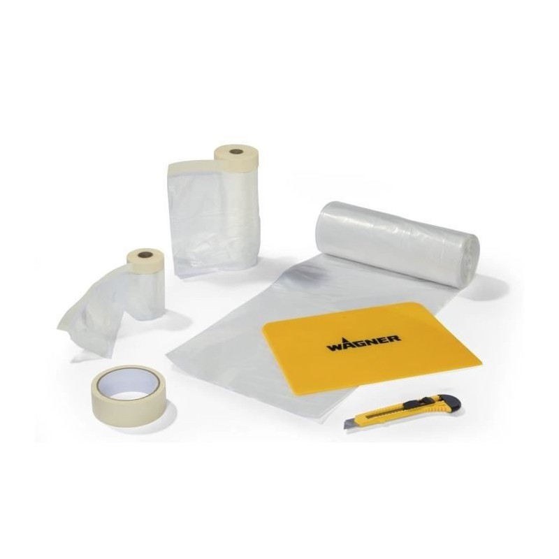 WAGNER Kit de masquage et protection Premium