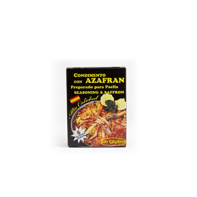 Assaisonnement Salsafran Paella Safran (6 uds)