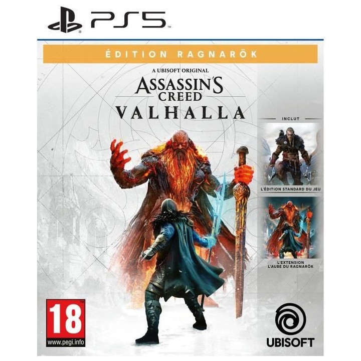 Assassin's Creed Valhalla Edition Ragnarok Jeu PS5