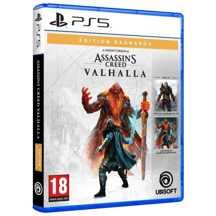 Assassin's Creed Valhalla Edition Ragnarok Jeu PS5