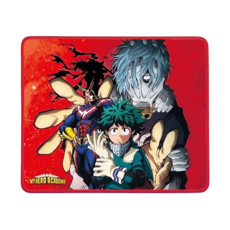 Tapis de Souris - KONIX - My Hero Academia - Rouge