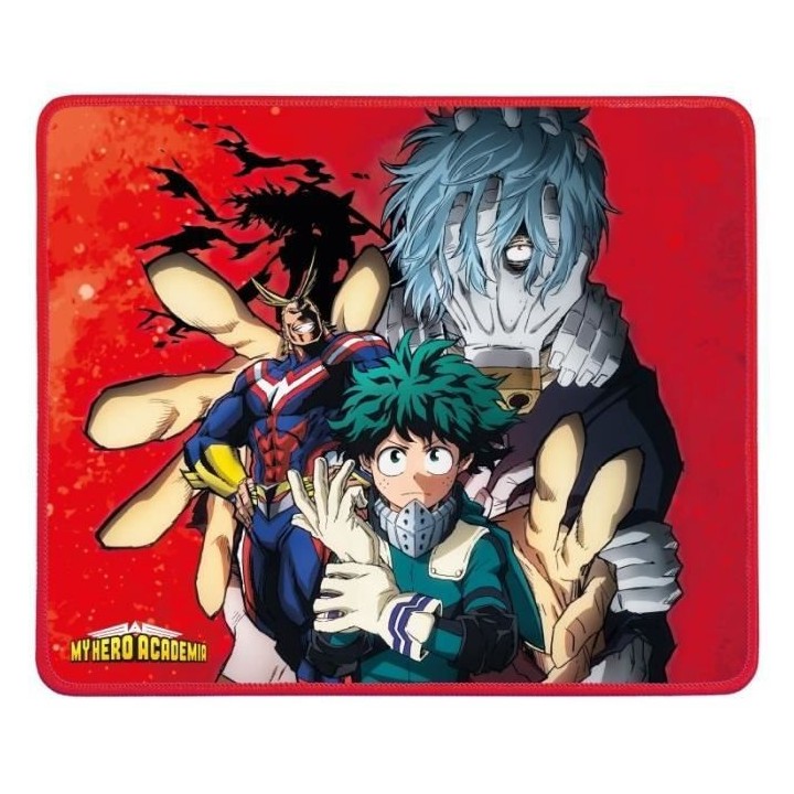 Tapis de Souris - KONIX - My Hero Academia - Rouge