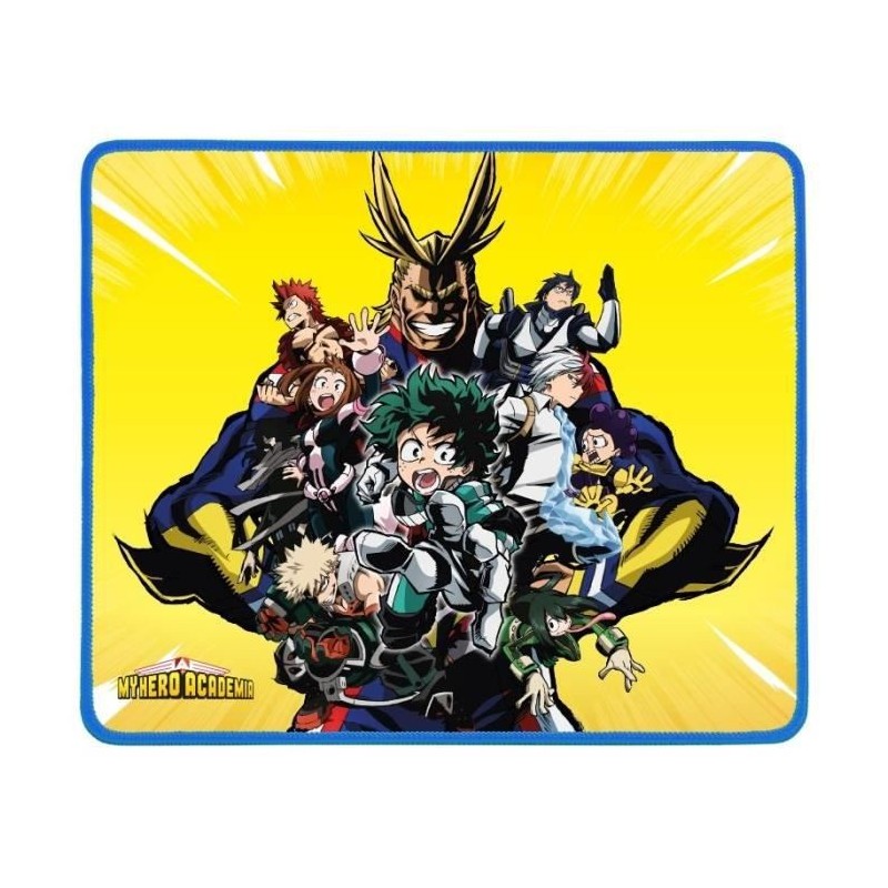 Tapis de Souris - KONIX - My Hero Academia - Jaune