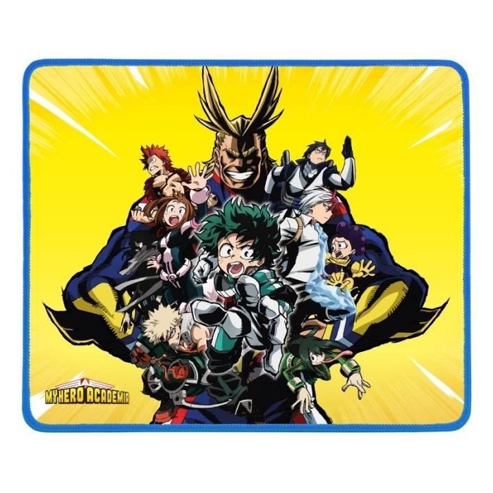 Tapis de Souris - KONIX - My Hero Academia - Jaune