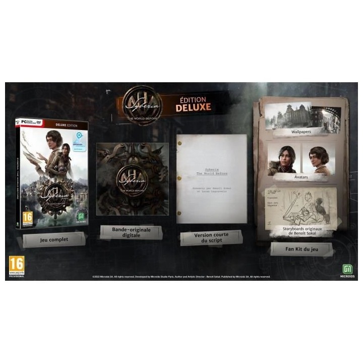 Syberia - The World Before - Deluxe Edition Jeu PC
