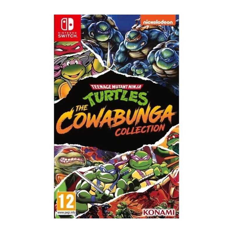 Teenage Mutant Ninja Turtles The Cowabunga Collection Jeu Switch