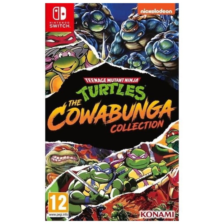 Teenage Mutant Ninja Turtles The Cowabunga Collection Jeu Switch