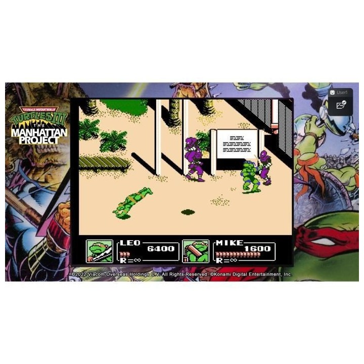 Teenage Mutant Ninja Turtles The Cowabunga Collection Jeu Switch