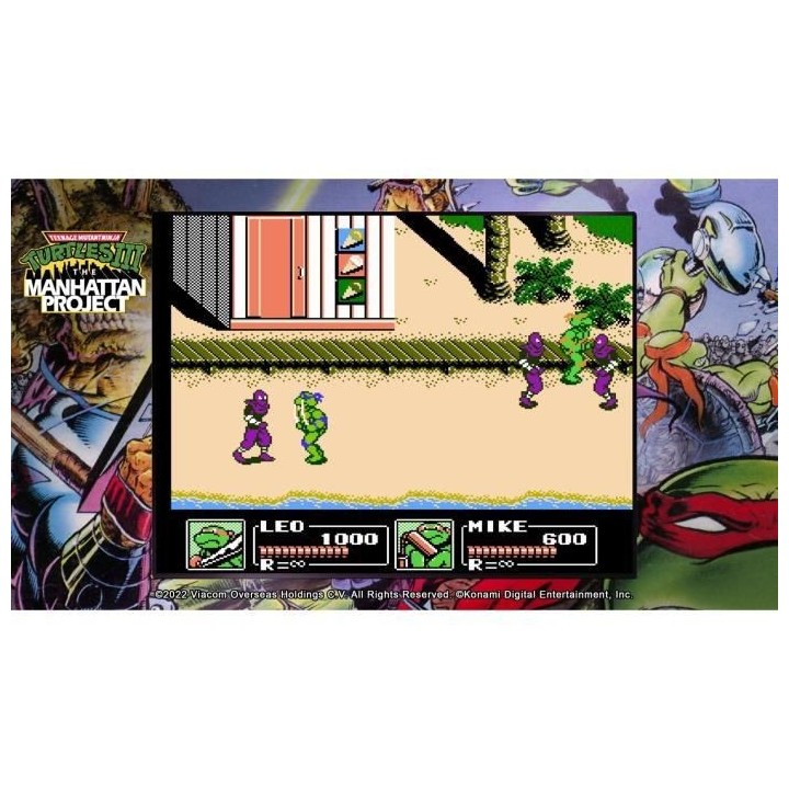 Teenage Mutant Ninja Turtles The Cowabunga Collection Jeu Switch