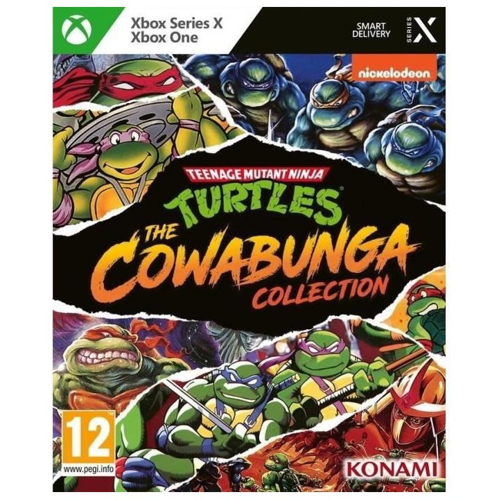 Teenage Mutant Ninja Turtles The Cowabunga Collection Jeu Xbox One - X