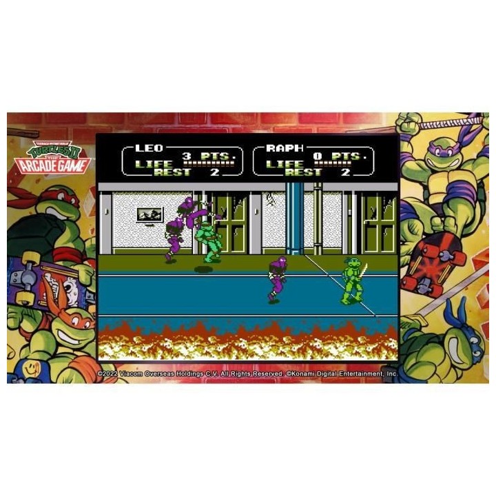 Teenage Mutant Ninja Turtles The Cowabunga Collection Jeu Xbox One - X