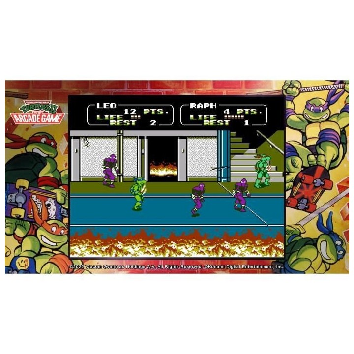 Teenage Mutant Ninja Turtles The Cowabunga Collection Jeu PS5