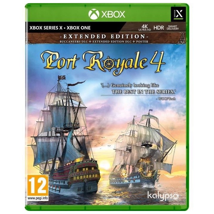 PORT ROYALE 4 - Extended Edition Jeu Xbox Series X et Xbox One