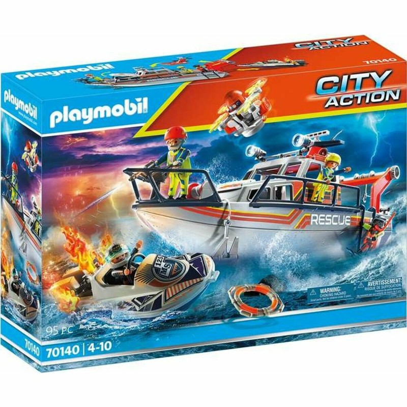 Playset Playmobil 70140 Fire Fighting Mission 95 Pièces