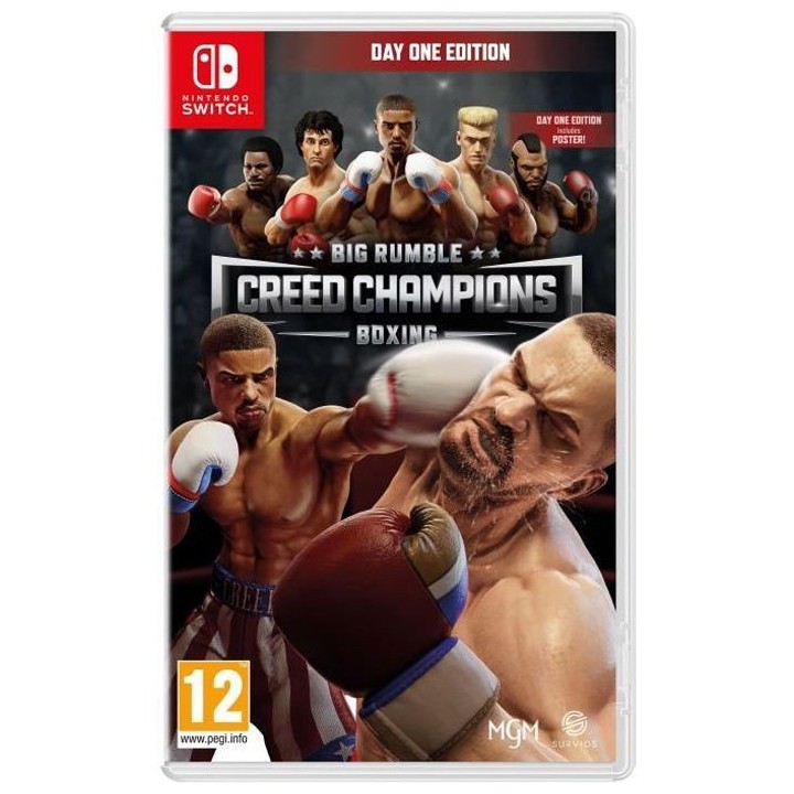 Big Rumble Boxing : Creed Champions - Day One Edition Jeu Switch
