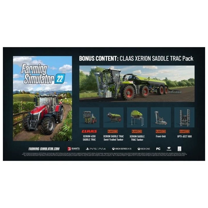 Farming Simulator 22 Jeu PS5