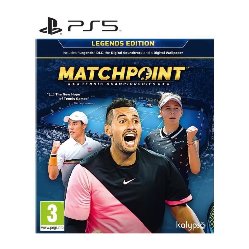 Matchpoint - Tennis Championships Legends Editions Jeu PS5