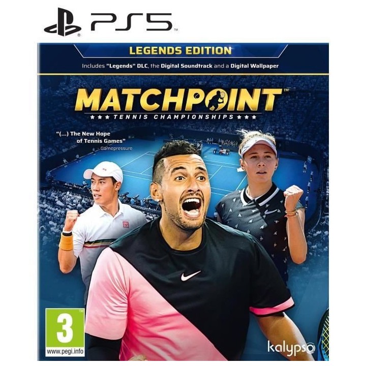 Matchpoint - Tennis Championships Legends Editions Jeu PS5