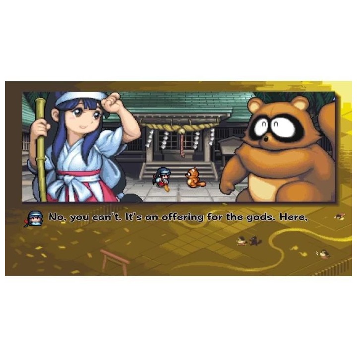 Pocky & Rocky Reshrined Jeu Switch