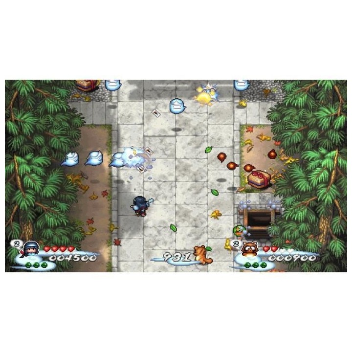 Pocky & Rocky Reshrined Jeu Switch