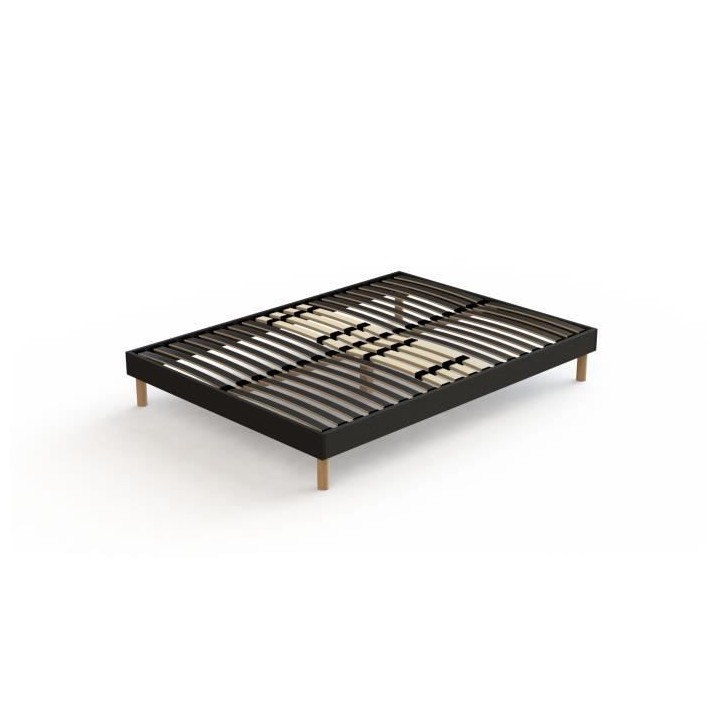 Sommier KIT 160x200 cm - 20 lattes - Réglable - SOMKIT