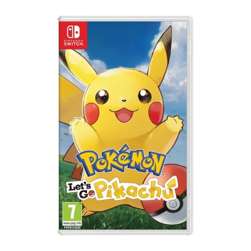 Pokémon : Let's go, Pikachu Jeu Switch Pokemon Go