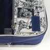 Trousse de Voyage avec Cintre Marvel Gris Bleu